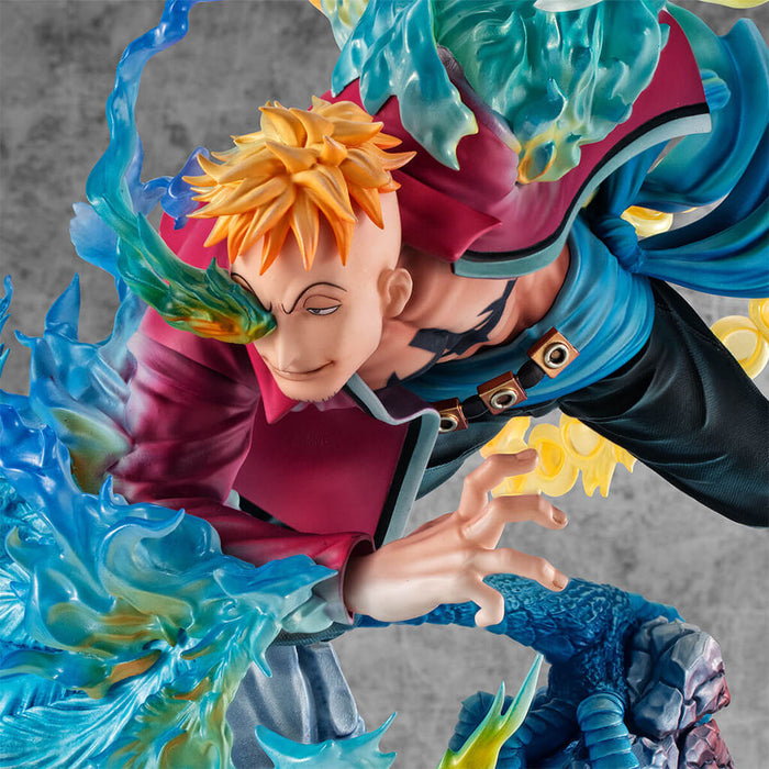 ONE PIECE - FIGURINE MARCO (PHOENIX VER.) WHITEBEARD PIRATES 1st DIVISION CAPTAIN PORTRAIT OF PIRATES MAS-MAXIMUM JAPANDCO 3