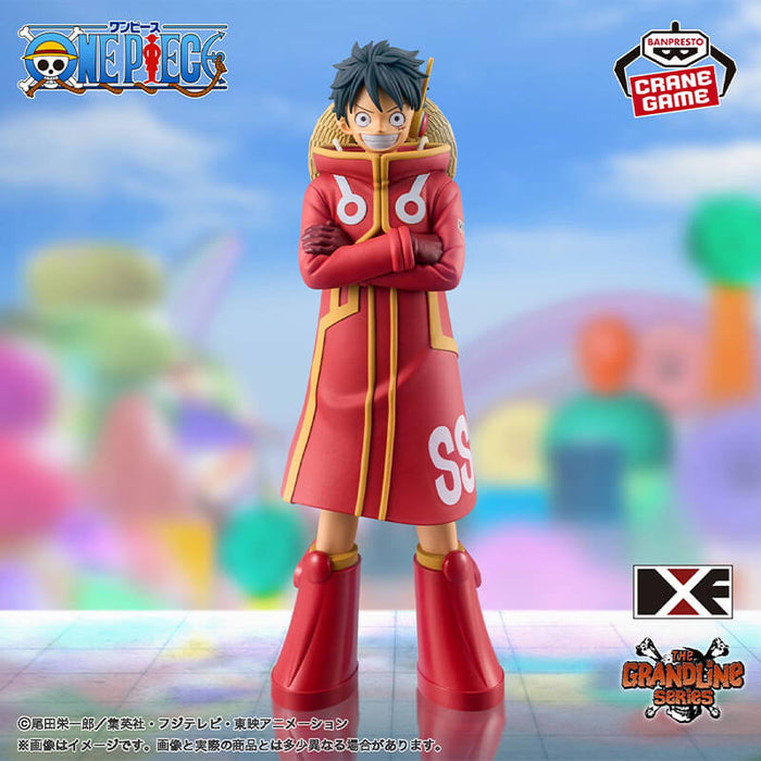 ONE PIECE - FIGURINE MONKEY D. LUFFY (EGG HEAD VER.) DXF THE GRANDLINE SERIES JAPANDCO 1