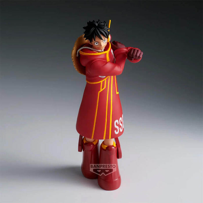 ONE PIECE - FIGURINE MONKEY D. LUFFY (EGG HEAD VER.) THE SHUKKO JAPANDCO 2c