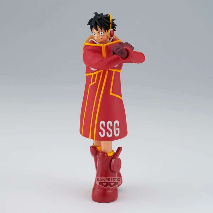 ONE PIECE - FIGURINE MONKEY D. LUFFY (EGG HEAD VER.) THE SHUKKO JAPANDCO 4c