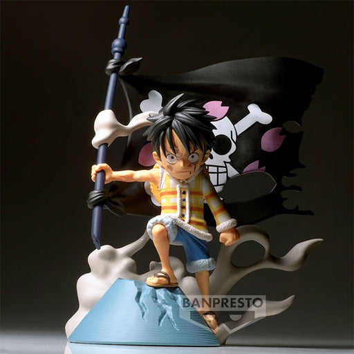 ONE PIECE - FIGURINE MONKEY D. LUFFY WCF LOG STORIES JAPANDCO 1