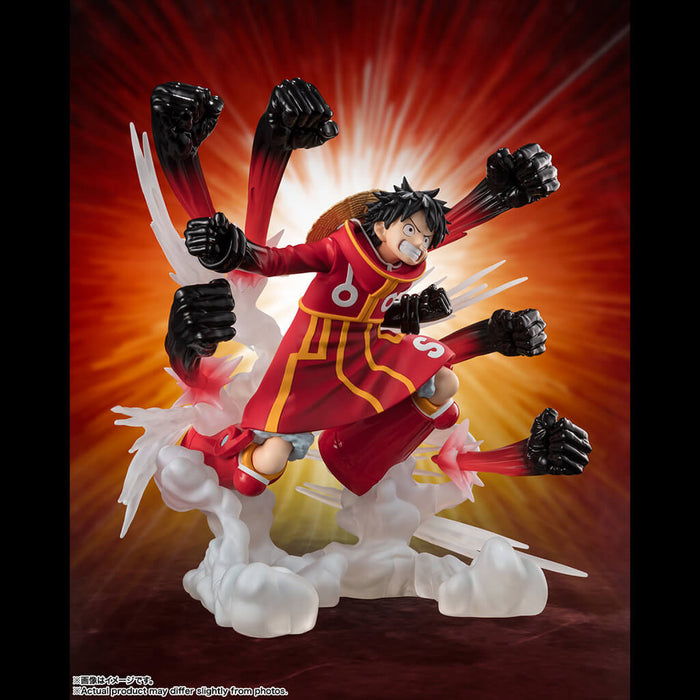 ONE PIECE - FIGURINE MONKEY D.LUFFY (GUM-GUM HAWK GATLING) EXTRA BATTLE FIGUARTS ZERO JAPANDCO 3