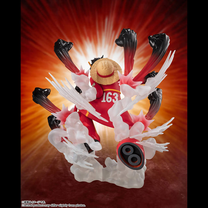 ONE PIECE - FIGURINE MONKEY D.LUFFY (GUM-GUM HAWK GATLING) EXTRA BATTLE FIGUARTS ZERO JAPANDCO 4