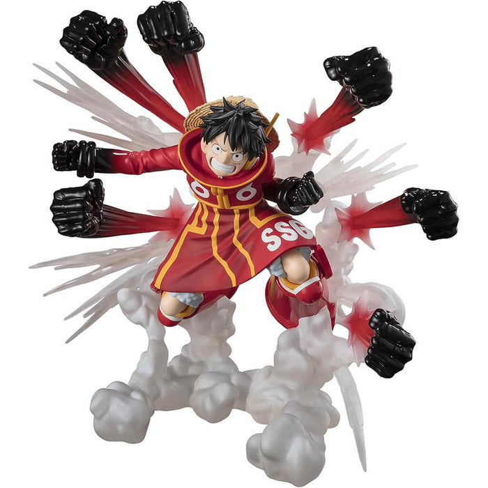 ONE PIECE - FIGURINE MONKEY D.LUFFY (GUM-GUM HAWK GATLING) EXTRA BATTLE FIGUARTS ZERO JAPANDCO 6