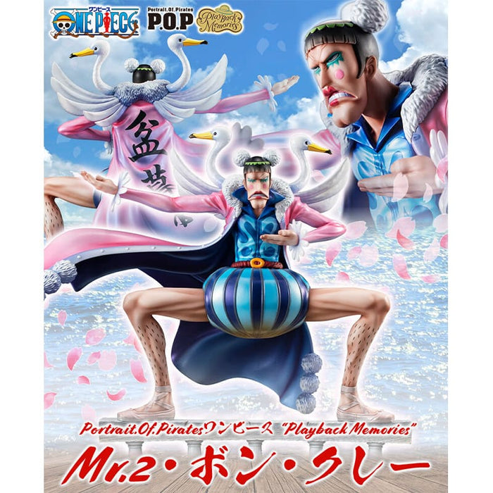 ONE PIECE &#8211; FIGURINE Mr.2 BON CLAY PORTRAIT OF PIRATES PLAYBACK MEMORIES JAPANDCO 1