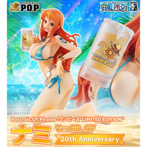 ONE PIECE - FIGURINE NAMI PORTRAIT OF PIRATES VER.BB_SP 20 th ANNIVERSARY LIMITED EDITION JAPANDCO 1