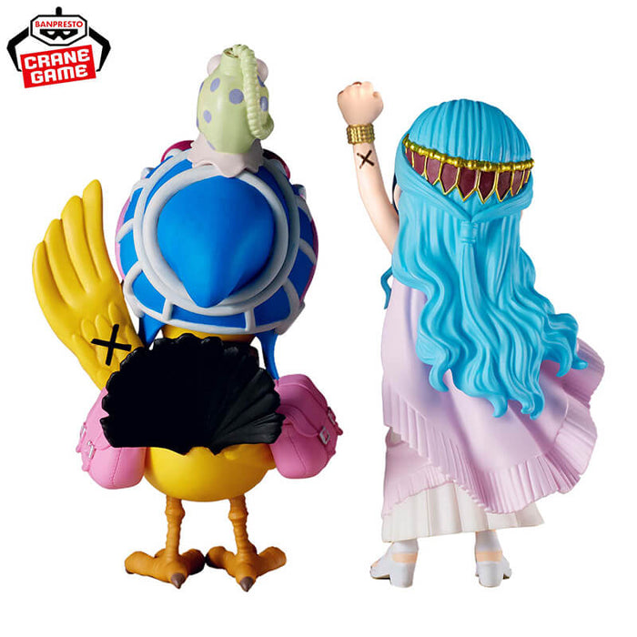 ONE PIECE - FIGURINE NEFERTARI & KAROO WCF LOG STORIES JAPANDCO 2b