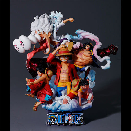 ONE PIECE - FIGURINE PETIT RAMA DX LOGBOX RE BIRTH 02 LUFFY SPECIAL JAPANDCO 1c