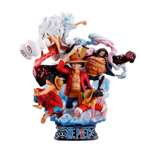 ONE PIECE - FIGURINE PETIT RAMA DX LOGBOX RE BIRTH 02 LUFFY SPECIAL JAPANDCO 2c