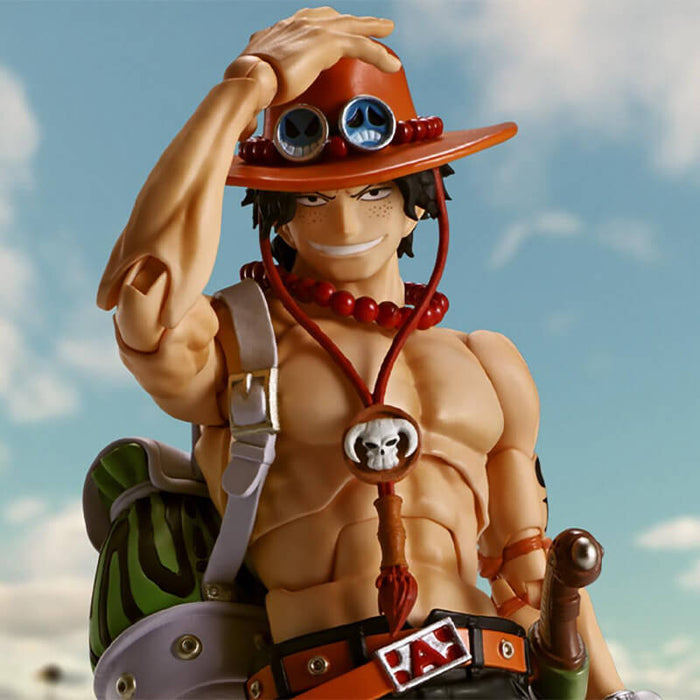 ONE PIECE - FIGURINE PORTGAS D. ACE FIRE FIST SH FIGUARTS JAPANDCO 2