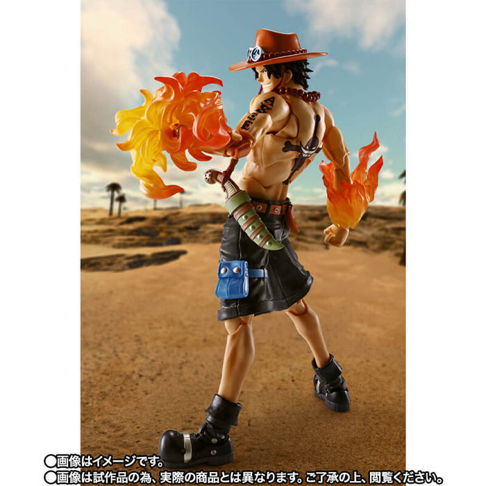 ONE PIECE - FIGURINE PORTGAS D. ACE FIRE FIST SH FIGUARTS JAPANDCO 3