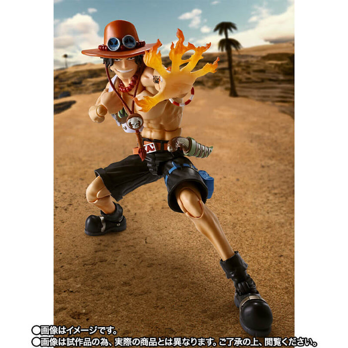 ONE PIECE - FIGURINE PORTGAS D. ACE FIRE FIST SH FIGUARTS JAPANDCO 5