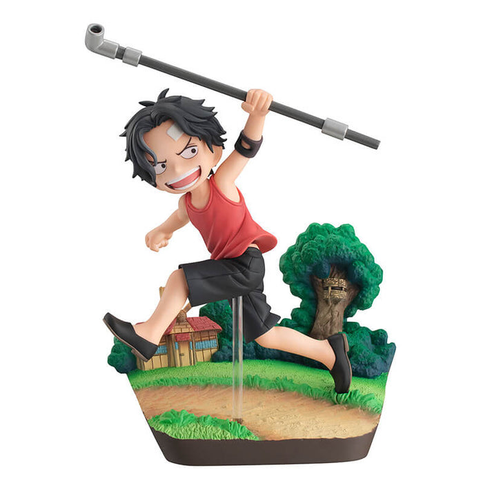 ONE PIECE - FIGURINE PORTGAS D. ACE RUN! RUN! RUN! GEM SERIES JAPANDCO 1c