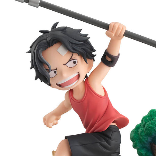 ONE PIECE - FIGURINE PORTGAS D. ACE RUN! RUN! RUN! GEM SERIES JAPANDCO 2c