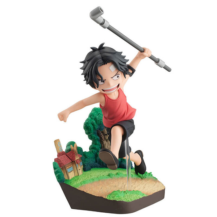 ONE PIECE - FIGURINE PORTGAS D. ACE RUN! RUN! RUN! GEM SERIES JAPANDCO 5c