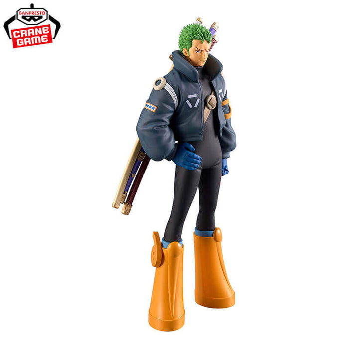 ONE PIECE - FIGURINE RORONOA ZORO (EGG HEAD VER.) DXF THE GRANDLINE SERIES JAPANDCO 2