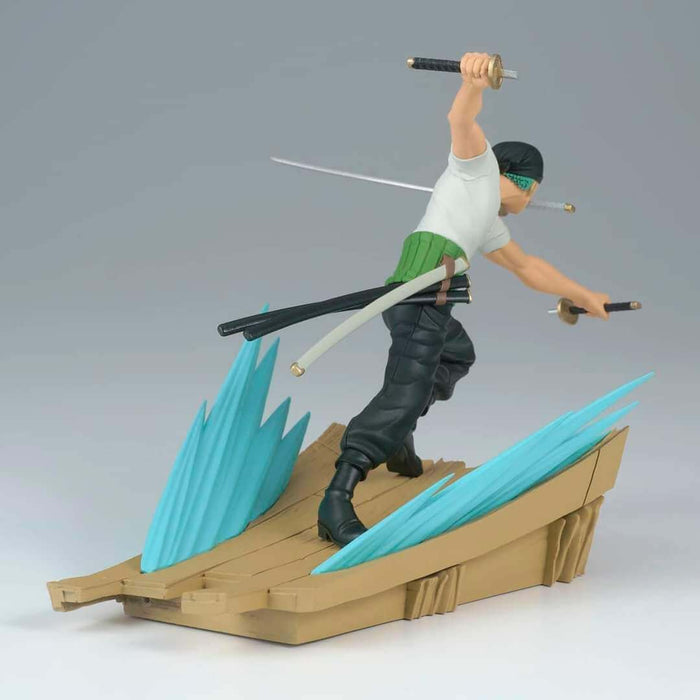 ONE PIECE - FIGURINE RORONOA ZORO & MIHAWK SENKOUZEKKEI JAPANDCO 5