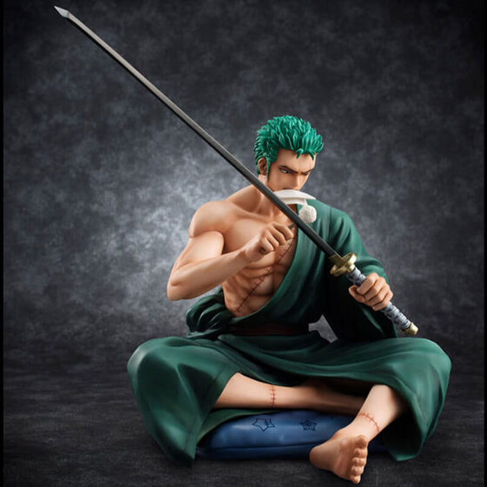 ONE PIECE - FIGURINE RORONOA ZORO PORTRAIT OF PIRATES SOC JAPANDCO 3c