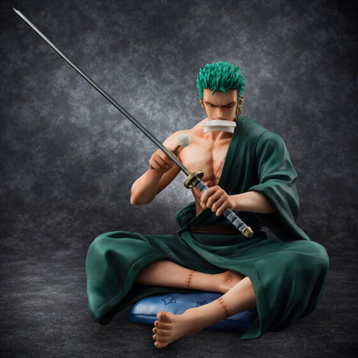 ONE PIECE - FIGURINE RORONOA ZORO PORTRAIT OF PIRATES SOC JAPANDCO 5c