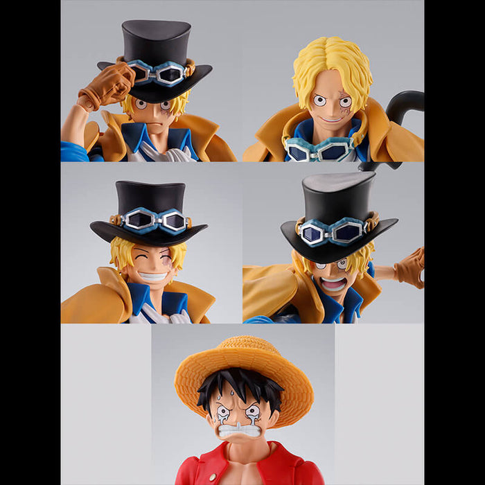 ONE PIECE - FIGURINE SABO (REVOLUTIONARY ARMY CHIEF OF STAFF) SH FIGUARTS JAPANDCO 10