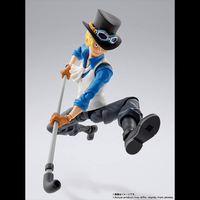 ONE PIECE - FIGURINE SABO (REVOLUTIONARY ARMY CHIEF OF STAFF) SH FIGUARTS JAPANDCO 6