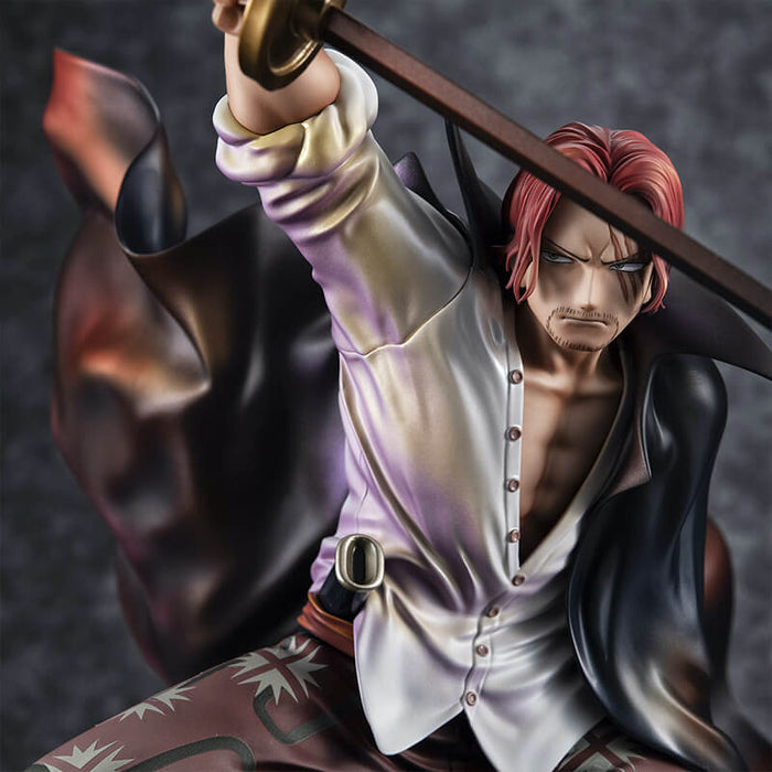 ONE PIECE - FIGURINE SHANKS PORTRAIT OF PIRATES PLAYBACK MEMORIES JAPANDCO 2c