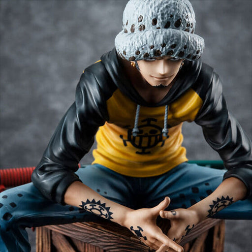 ONE PIECE - FIGURINE TRAFALGAR LAW PORTRAIT OF PIRATES PLAYBACK MEMORIES JAPANDCO 2c