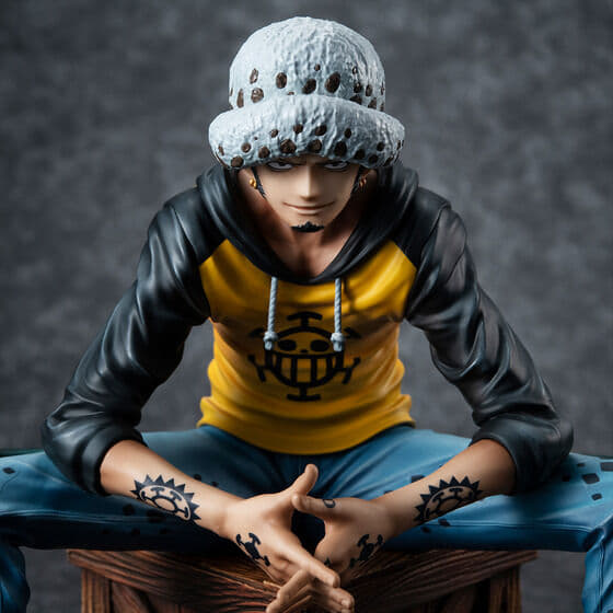 ONE PIECE - FIGURINE TRAFALGAR LAW PORTRAIT OF PIRATES PLAYBACK MEMORIES JAPANDCO 5c