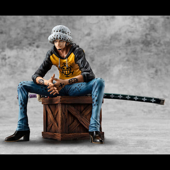 ONE PIECE - FIGURINE TRAFALGAR LAW PORTRAIT OF PIRATES PLAYBACK MEMORIES JAPANDCO 8c