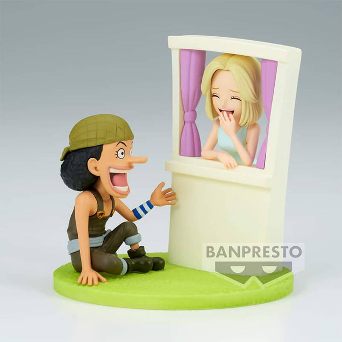 ONE PIECE - FIGURINE USOPP & KAYA WCF LOG STORIES JAPANDCO 3c