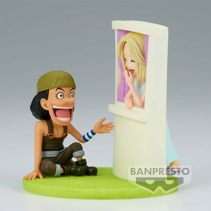 ONE PIECE - FIGURINE USOPP & KAYA WCF LOG STORIES JAPANDCO 6c