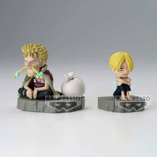 ONE PIECE - FIGURINE ZEFF & SANJI WCF LOG STORIES JAPANDCO 1c