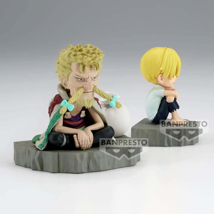 ONE PIECE - FIGURINE ZEFF & SANJI WCF LOG STORIES JAPANDCO 3c