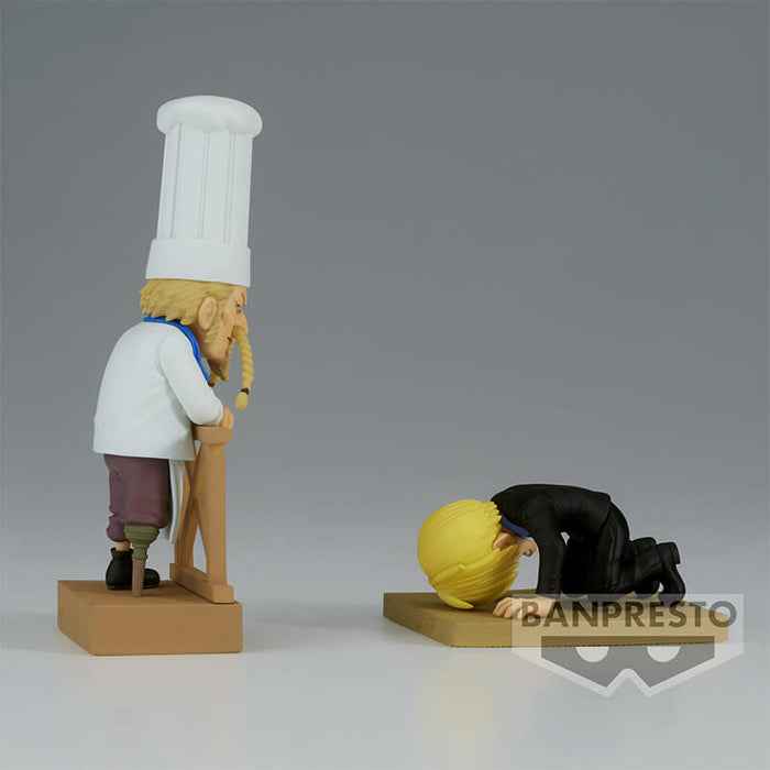 ONE PIECE - FIGURINE ZEFF & SANJI WCF LOG STORIES VOL.2 JAPANDCO 2c