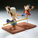 ONE PIECE - FIGURINES MONKEY D. LUFFY & ENEL WCF LOG STORIES JAPANDCO 2