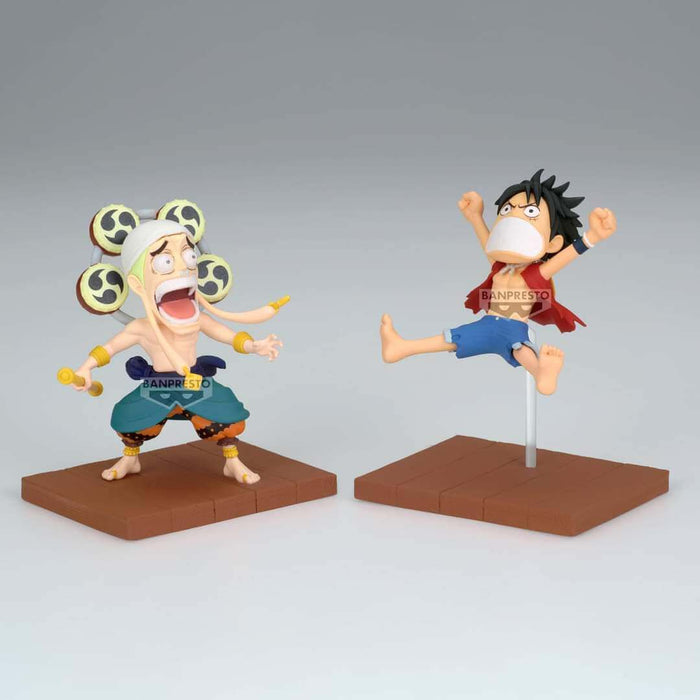 ONE PIECE - FIGURINES MONKEY D. LUFFY & ENEL WCF LOG STORIES JAPANDCO 6