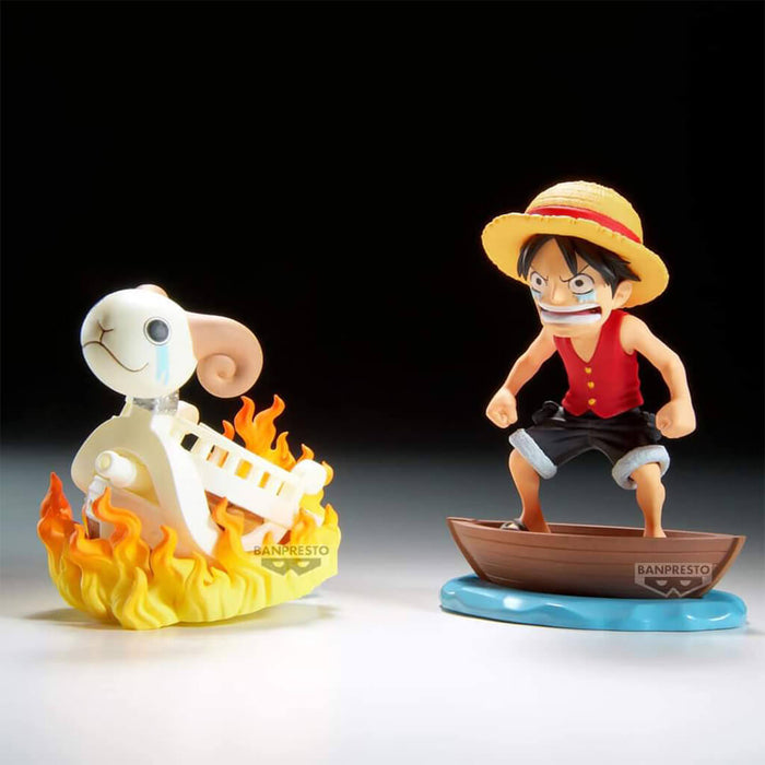 ONE PIECE - FIGURINES MONKEY D. LUFFY & MERRY WCF LOG STORIES JAPANDCO 3