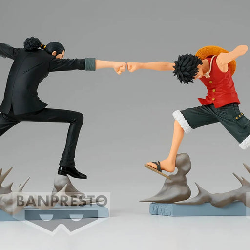 ONE PIECE - FIGURINES MONKEY D. LUFFY & ROB LUCCI SENKOUZEKKEI JAPANDCO 2