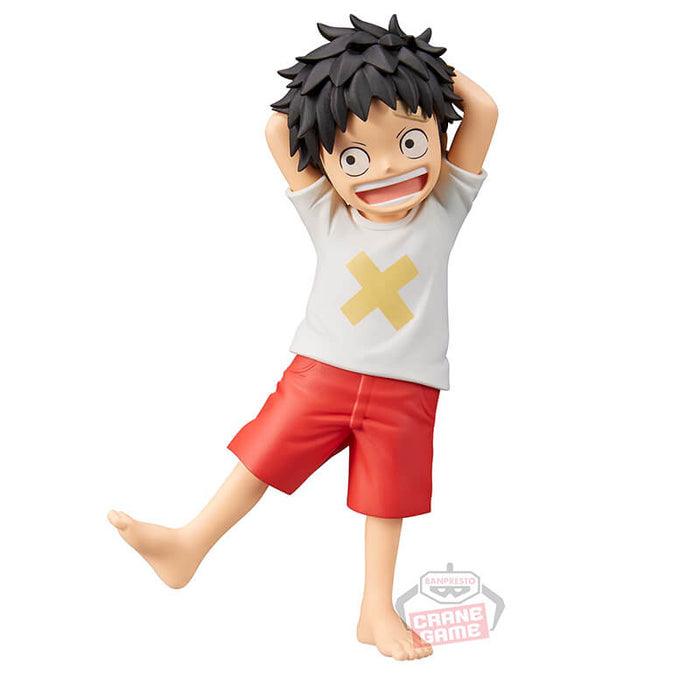 ONE PIECE FILM RED - FIGURINE MONKEY D. LUFFY CHILDREN DXF THE GRANDLINE SERIES JAPANDCO 1c