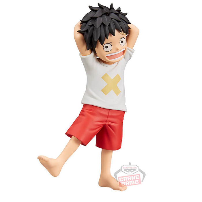 ONE PIECE FILM RED - FIGURINE MONKEY D. LUFFY CHILDREN DXF THE GRANDLINE SERIES JAPANDCO 4c