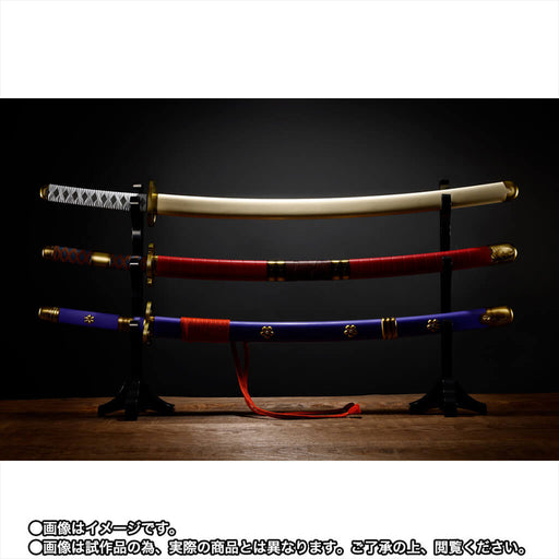 ONE PIECE - RORONOA ZORO THREE SWORDS SET (WADO ICHIMONJI, SANDAI KITETSU, ENMA) PROPLICA JAPANDCO 2