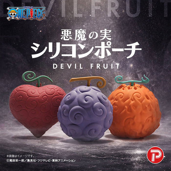 ONE PIECE - DEVIL FRUIT SILICONE POUCH