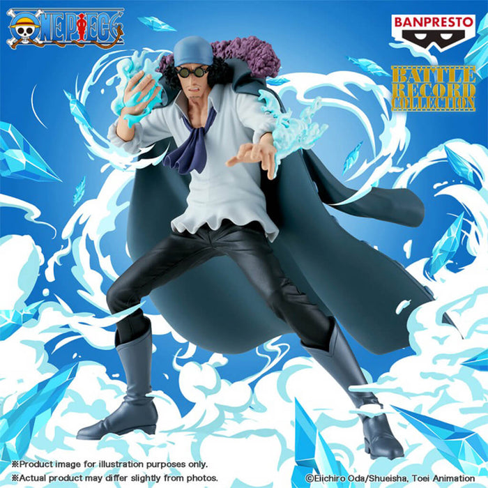 FIGURA COLECCIONADA DE RÉCORD DE BATALLA DE AOKIJI KUZAN DE ONE PIECE