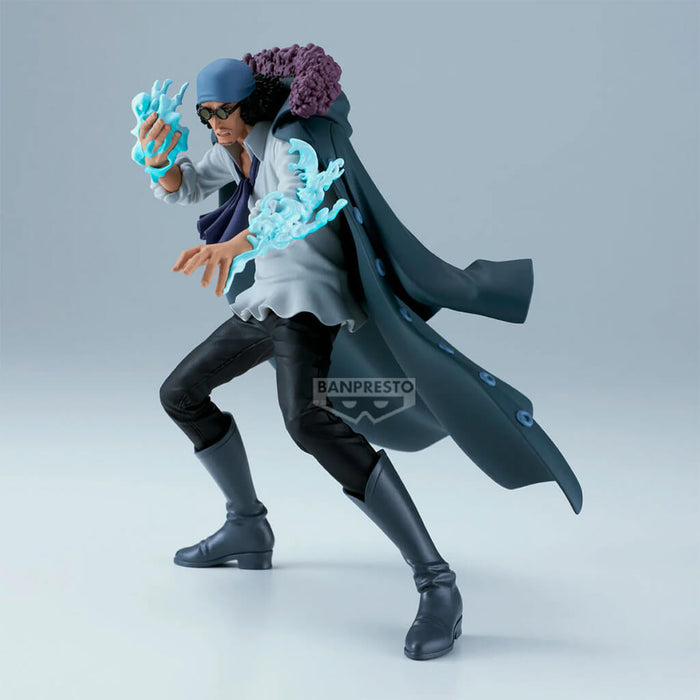 FIGURA COLECCIONADA DE RÉCORD DE BATALLA DE AOKIJI KUZAN DE ONE PIECE