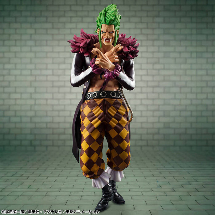 ONE PIECE - FIGURE BARTOLOMEO THE CANNIBAL PORTRAIT OF PIRATES LIMITED REPRINT EDITION