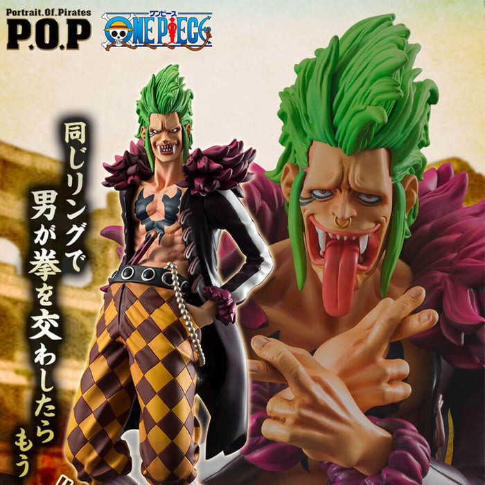ONE PIECE - FIGURE BARTOLOMEO THE CANNIBAL PORTRAIT OF PIRATES LIMITED REPRINT EDITION