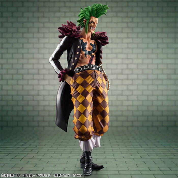 ONE PIECE - FIGURE BARTOLOMEO THE CANNIBAL PORTRAIT OF PIRATES LIMITED REPRINT EDITION