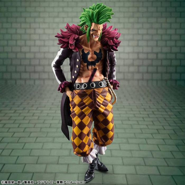 ONE PIECE - FIGURE BARTOLOMEO THE CANNIBAL PORTRAIT OF PIRATES LIMITED REPRINT EDITION