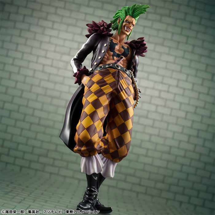 ONE PIECE - FIGURE BARTOLOMEO THE CANNIBAL PORTRAIT OF PIRATES LIMITED REPRINT EDITION