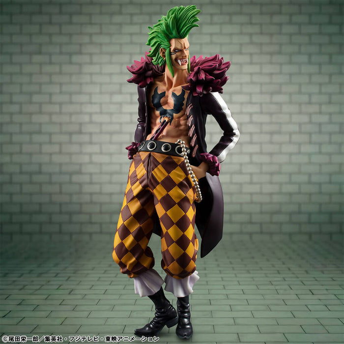 ONE PIECE - FIGURE BARTOLOMEO THE CANNIBAL PORTRAIT OF PIRATES LIMITED REPRINT EDITION